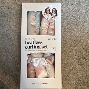 Kitsch Satin Curling Set in Soft Pastels